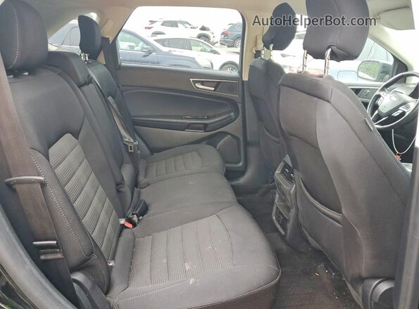 2FMPK3J90JBC23867 2018 FORD EDGE Black Widok wnętrza z tyłu