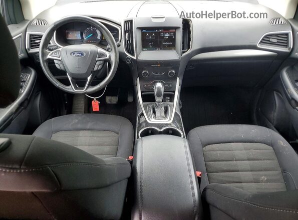 2FMPK3J90JBC23867 2018 FORD EDGE Black Widok deski rozdzielczej