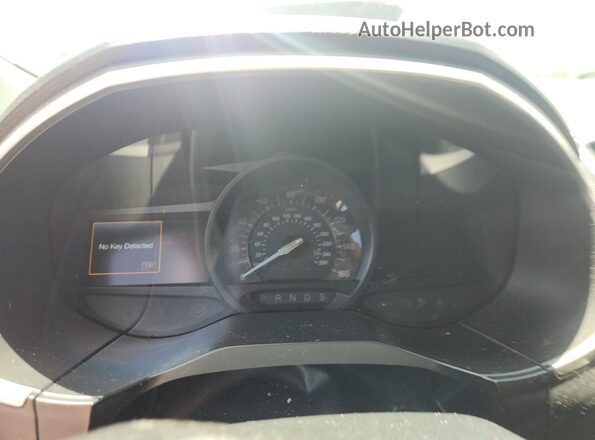 2FMPK3J90KBB19803 2019 FORD EDGE White ხელსაწყოთა პანელის ხედი