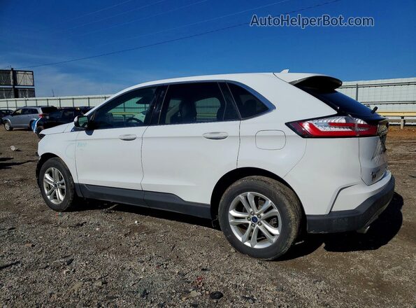 2FMPK3J90KBC00140 2019 FORD EDGE White Trasero izquierdo