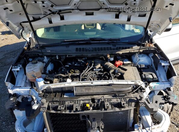 2FMPK3J90KBC00140 2019 FORD EDGE White Vista del compartimento del motor