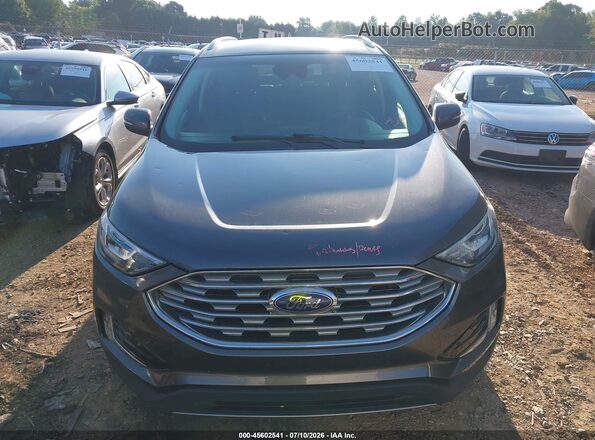 2FMPK3J90KBC15303 2019 FORD EDGE Gray Instrument cluster view