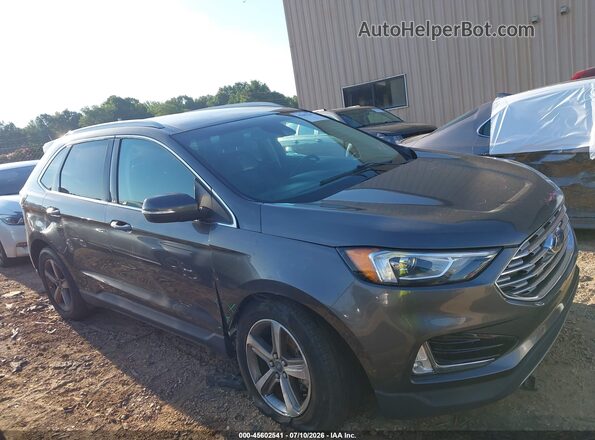 2FMPK3J90KBC15303 2019 FORD EDGE Gray Rear interior view