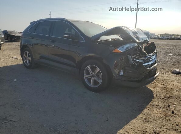 2FMPK3J90LBA80406 2020 FORD EDGE Черный Передняя правая четверть