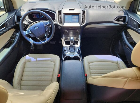 2FMPK3J91GBC06598 2016 FORD EDGE Silver Vista del salpicadero