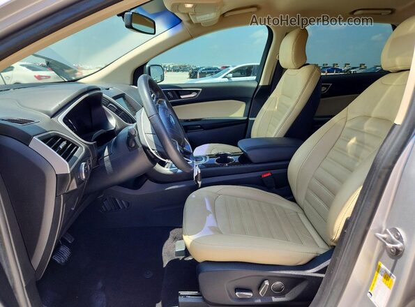 2FMPK3J91GBC06598 2016 FORD EDGE Silver Vista interior delantera