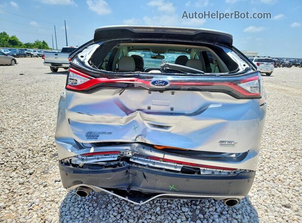2FMPK3J91GBC06598 2016 FORD EDGE Silver Vista trasera