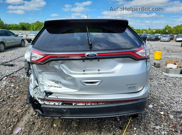 2FMPK3J91GBC33705 2016 FORD EDGE Silver Widok z tyłu