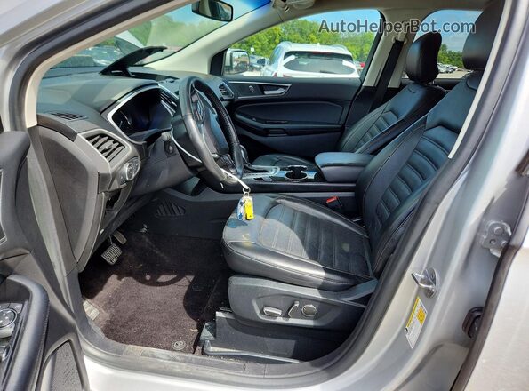 2FMPK3J91GBC33705 2016 FORD EDGE Silver Widok wnętrza z przodu