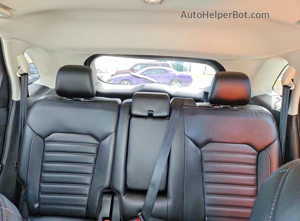 2FMPK3J91GBC33705 2016 FORD EDGE Silver Widok tylnych siedzeń
