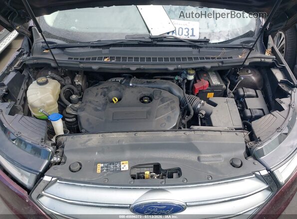 2FMPK3J91HBC09874 2017 FORD EDGE Бордовый Вид сзади