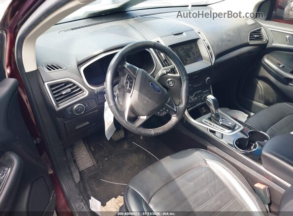 2FMPK3J91HBC09874 2017 FORD EDGE Бордовый 