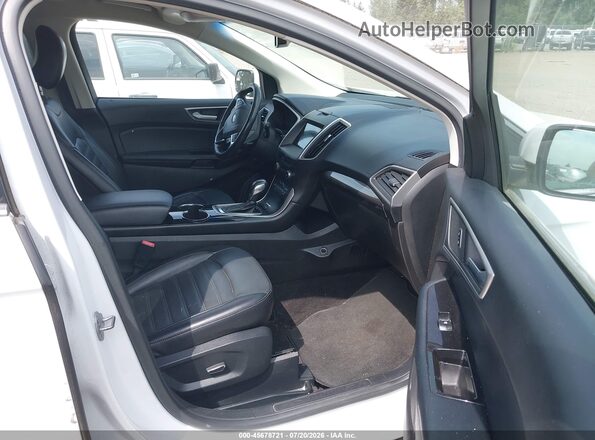 2FMPK3J91HBC27470 2017 FORD EDGE White Vista interior delantera
