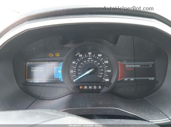 2FMPK3J91HBC27470 2017 FORD EDGE White Vista de los asientos traseros