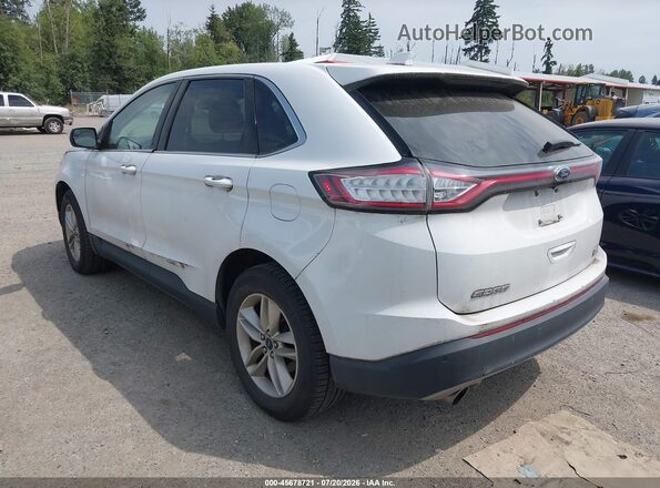 2FMPK3J91HBC27470 2017 FORD EDGE White Trasero izquierdo