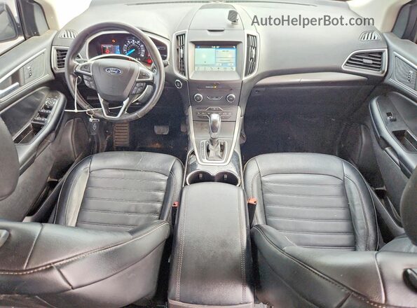 2FMPK3J91HBC43958 2017 FORD EDGE White წინა პანელის ხედი