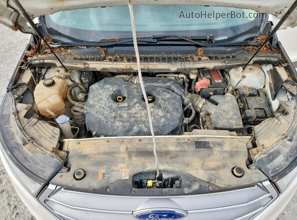 2FMPK3J91HBC43958 2017 FORD EDGE White ძრავის განყოფილების ხედი