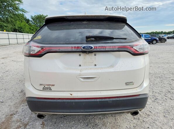 2FMPK3J91HBC43958 2017 FORD EDGE White უკანა ხედი
