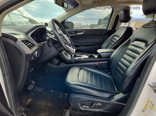2FMPK3J91HBC43958 2017 FORD EDGE White წინა სალონის ხედი