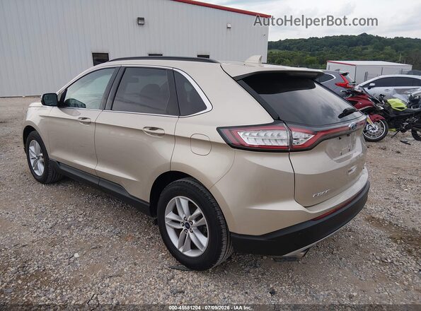 2FMPK3J91JBB09991 2018 FORD EDGE Gold უკანა მარცხენა