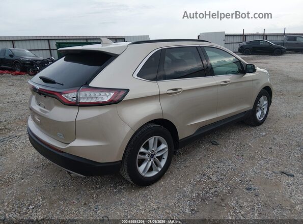 2FMPK3J91JBB09991 2018 FORD EDGE Gold უკანა მარჯვენა
