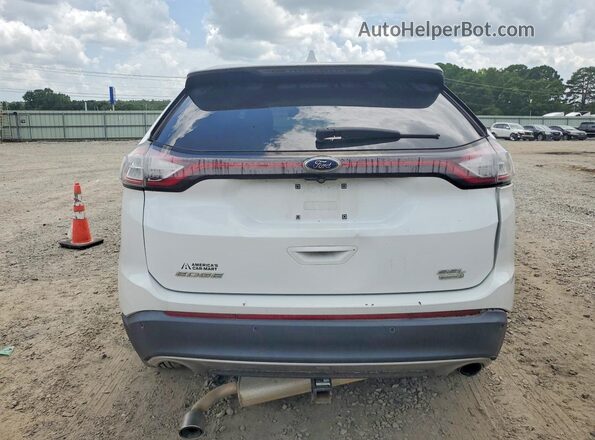 2FMPK3J91JBB23146 2018 FORD EDGE Белый Вид сзади