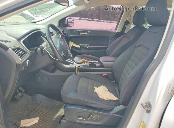 2FMPK3J91JBB23146 2018 FORD EDGE Белый Вид салона спереди