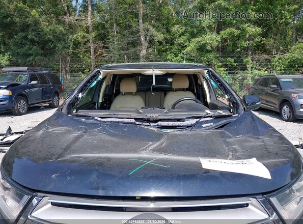 2FMPK3J91JBB47916 2018 FORD EDGE Black Front view