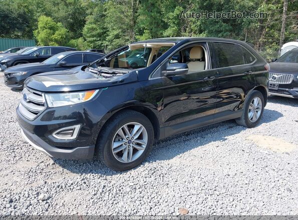 2FMPK3J91JBB47916 2018 FORD EDGE Black Front left