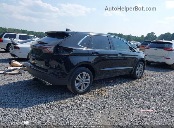 2FMPK3J91JBB47916 2018 FORD EDGE Black Rear right