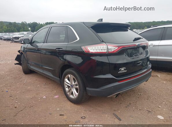 2FMPK3J91JBC18161 2018 FORD EDGE Black Trasero izquierdo