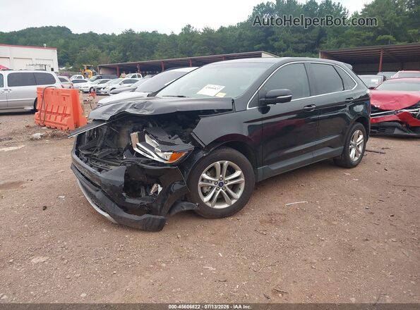 2FMPK3J91JBC18161 2018 FORD EDGE Black Vista tres cuartos delantera izquierda
