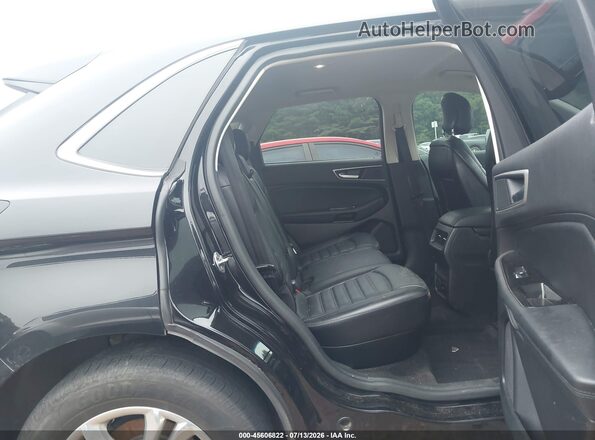 2FMPK3J91JBC18161 2018 FORD EDGE Black Vista de la etiqueta del VIN