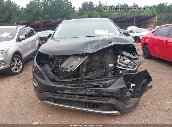 2FMPK3J91JBC18161 2018 FORD EDGE Black Vista interior trasera