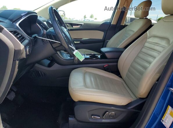 2FMPK3J91JBC25174 2018 FORD EDGE Blue Սալոնի դիմացի տեսք