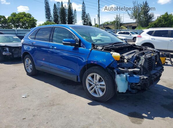 2FMPK3J91JBC25174 2018 FORD EDGE Blue Առջևի աջ