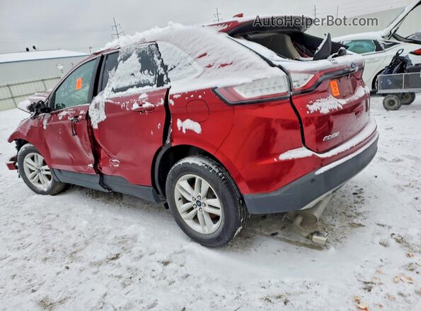 2FMPK3J91JBC59132 2018 FORD EDGE Burgundy Rear left