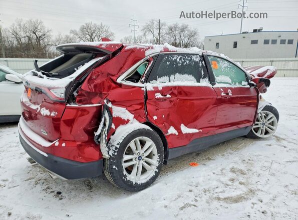 2FMPK3J91JBC59132 2018 FORD EDGE Burgundy Rear right