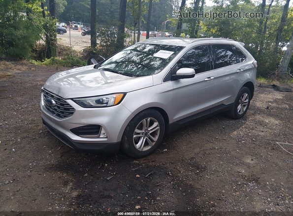 2FMPK3J91KBC58077 2019 FORD EDGE Silver Vista tres cuartos delantera izquierda