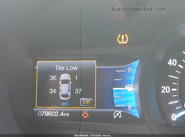2FMPK3J91KBC58077 2019 FORD EDGE Silver 