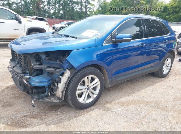 2FMPK3J91LBA83024 2020 FORD EDGE Blue Przód lewy