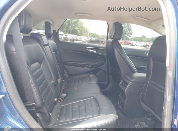 2FMPK3J91LBA83024 2020 FORD EDGE Blue Widok naklejki z numerem VIN
