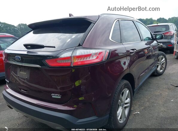 2FMPK3J91LBA84786 2020 FORD EDGE Maroon უკანა მარჯვენა