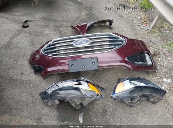 2FMPK3J91LBA84786 2020 FORD EDGE Maroon ხელსაწყოთა პანელის ხედი