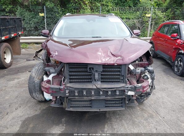2FMPK3J91LBA84786 2020 FORD EDGE Maroon უკანა სალონის ხედი