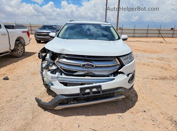 2FMPK3J92HBB88341 2017 FORD EDGE White Widok z przodu