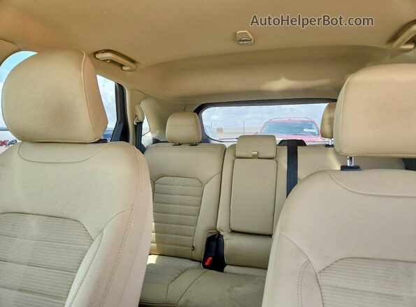 2FMPK3J92HBB88341 2017 FORD EDGE White Widok tylnych siedzeń