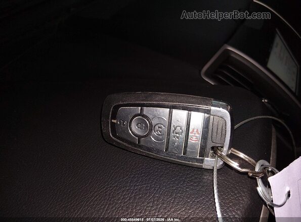 2FMPK3J92JBC01255 2018 FORD EDGE Бордовый Вид панели приборов