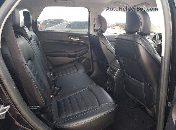 2FMPK3J92KBC35150 2019 FORD EDGE Black უკანა სავარძლების ხედი