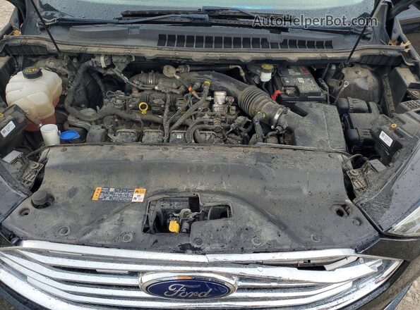 2FMPK3J92KBC35150 2019 FORD EDGE Black უკანა სალონის ხედი